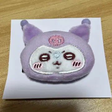 치이카와 산리오 시크릿 헤어 클립 모몽가 쿠로미