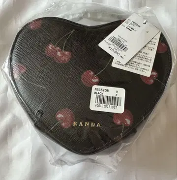 RANDA 2WAY 체리 프린트 하트 백