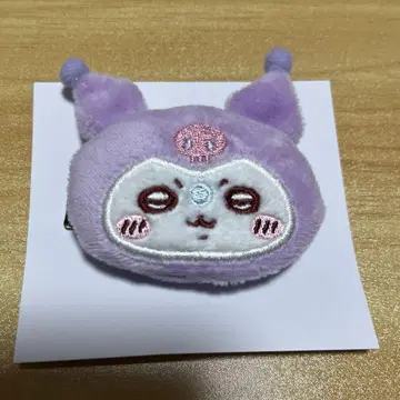 치이카와 산리오 시크릿 헤어 클립 모몽가 쿠로미
