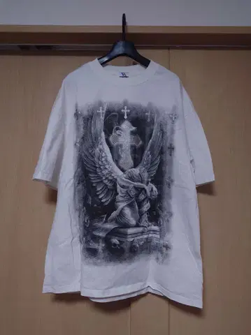 Angel 크로스 스톤 티셔츠 Volcan&aphrodite