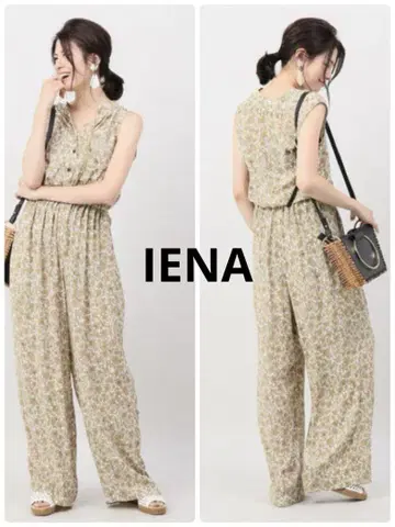 IENA 플라워 프린트 올인원 슬리브리스