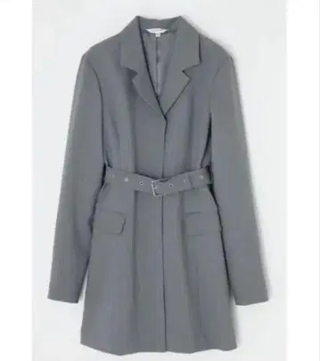 moussy LONG SLEEVE BLAZER 미니 드레스 그레이