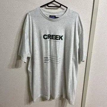 Creek 그레이 티셔츠 XL 사이즈