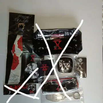 XJAPAN 굿즈 9점