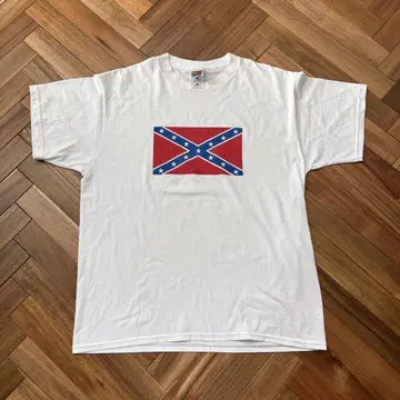 00s REBEL FLAG 미국 연합국 Tee 남북 전쟁 반역 L 사이즈