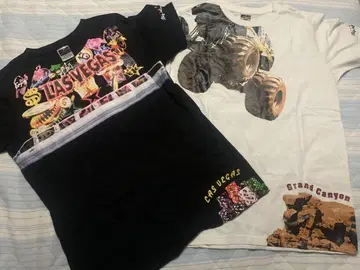 티셔츠 맥도날드 프리 중고품 2장