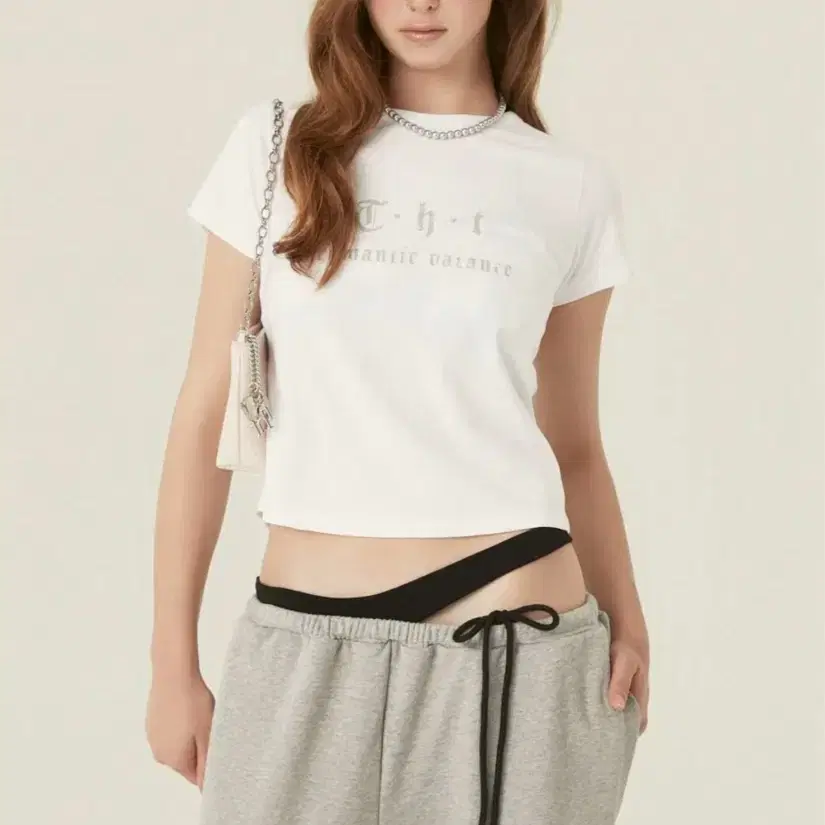 threetimes ♥ 333 scoop tee/追跡付 THREETIMES | 쓰리타임즈 Threetimes 333 Scoop Tee, size S