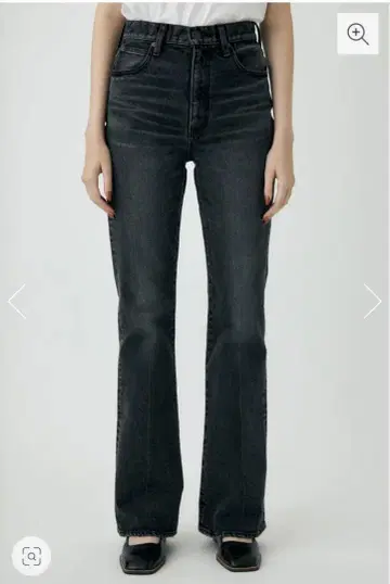 MOUSSY MVS BLACK FLARE 사이즈 25