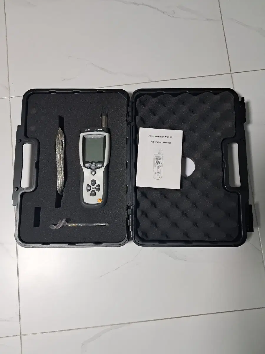 Thermometer hygrometer. New product