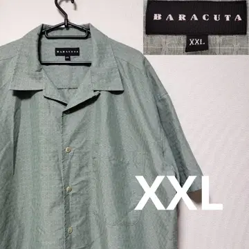 바라쿠타 BARACUTA 레이온 오픈 카라 반팔 셔츠 2XL