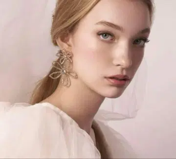 Pavet Dublet Earring 실버 귀걸이