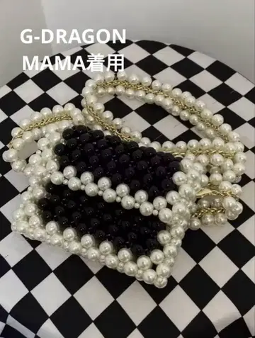 gdragon MAMA 착용 펄 미니 백