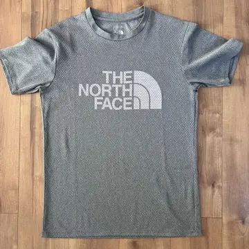 THE NORTH FACE 메쉬 티셔츠 그레이