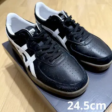 오니츠카타이거 GSM 블랙/화이트 24.5