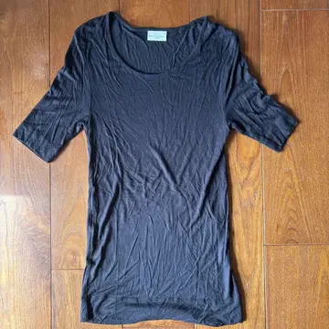 DRIES VAN NOTEN 반팔 티셔츠 블랙 드리스 반 노튼