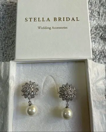 STELLA BRIDAL 펄 플라워 귀찌