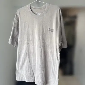 THE NORTH FACE 차콜 그레이 티셔츠 L