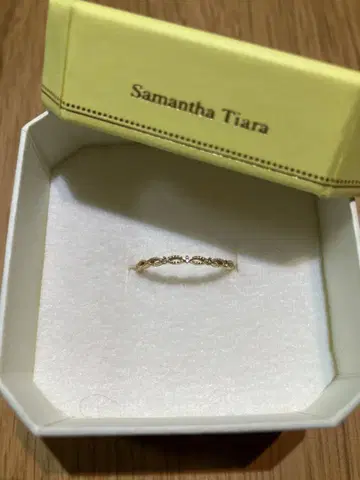 사만다 티아라 k10 반지