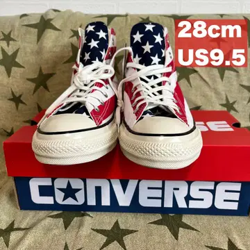 CONVERSE 미국 국기 디자인 하이컷 28cm 새상품 별뱃