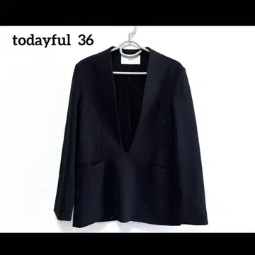 todayful36 블랙 Uneck Pullover Jacket