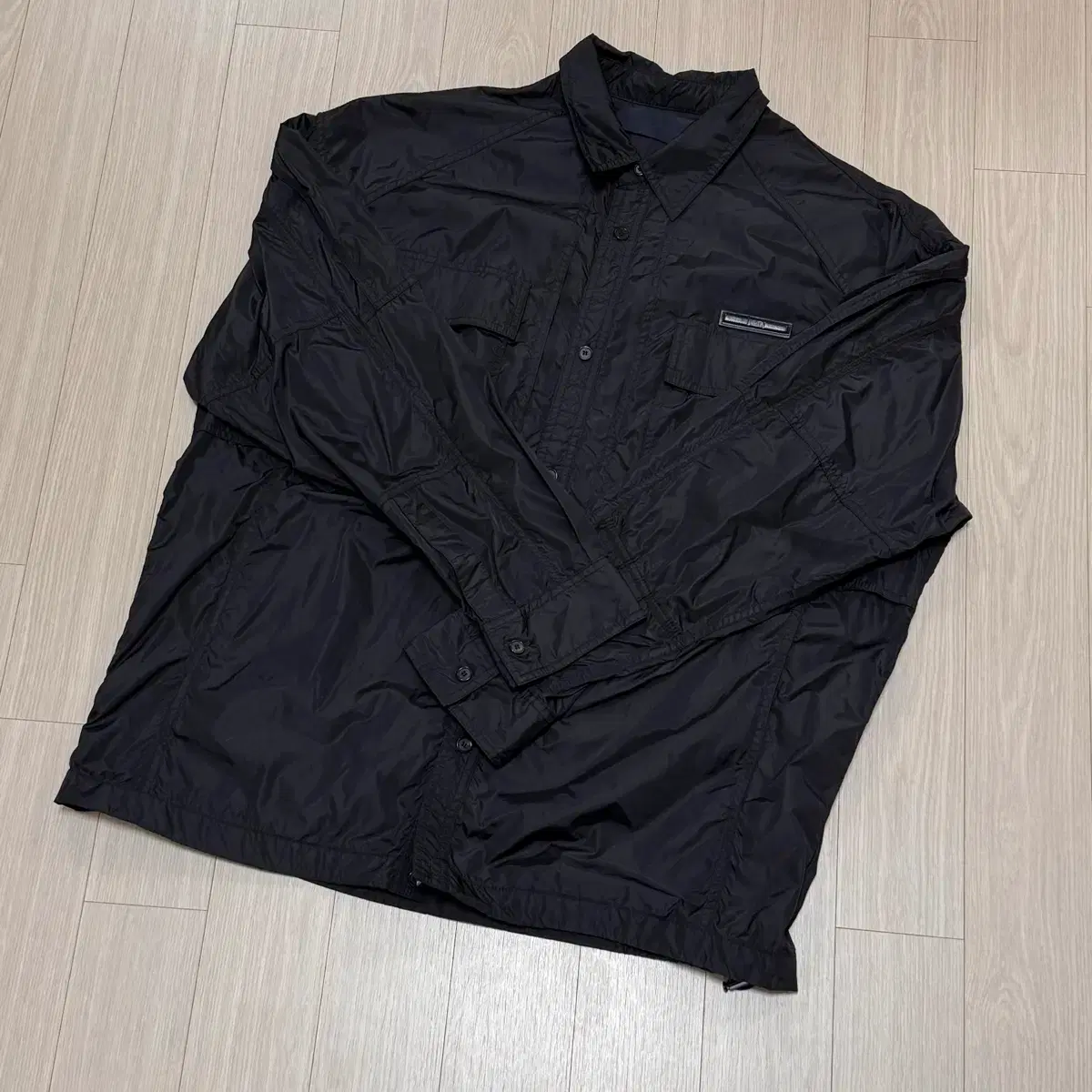 Juun.J◇ダウンジャケット/48/ナイロン/BLK/JC2X39H815