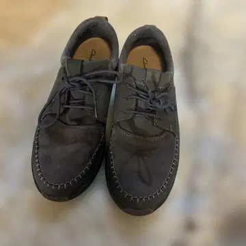 클락스 액티브 에어 가죽 스니커즈