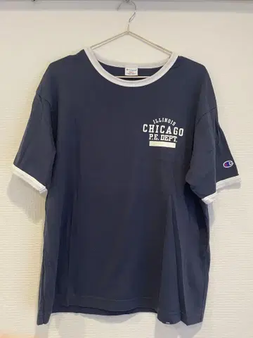 챔피온 SHIPS 별주 링거 티셔츠