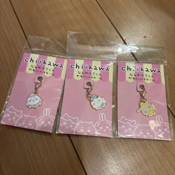치이카와 (먼작귀) 작고 귀여운 참 치이카와 요정 키링 3개
