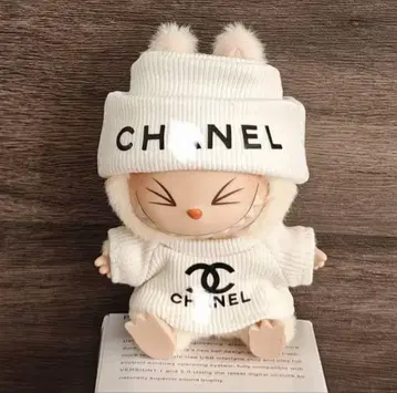 러브부 LABUBU 흰색 옷 갈아입기 봉제 인형