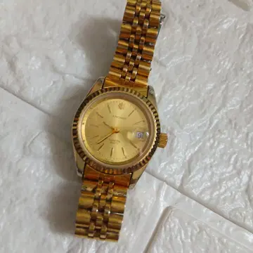 JUNGHANS 손목시계 골드 중고