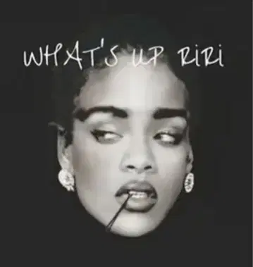 리한나 티셔츠 Rihanna 힙합 R&B 서울 랩
