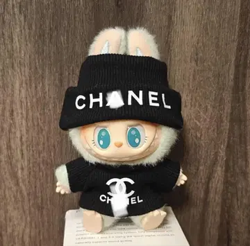 러브부 LABUBU 블랙 옷 갈아입기 봉제 인형
