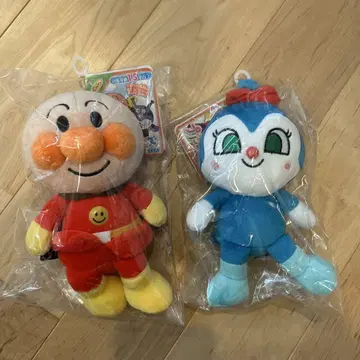 프리치 콩 호빵맨 코킨짱 봉제 인형 세트