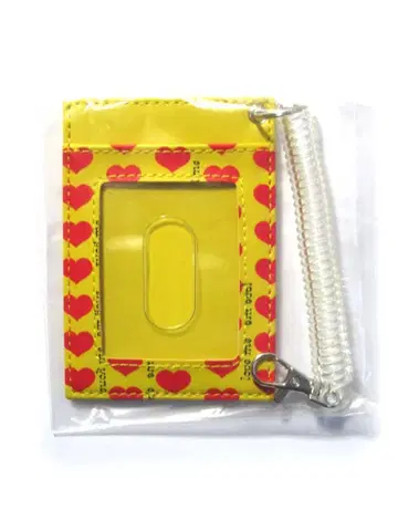 X JAPAN hide LEMONeD 패스 케이스 Yellow Heart