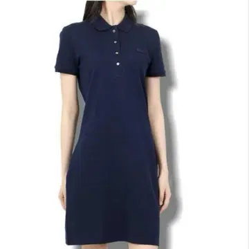 Lacoste 라코스테 네이비 코튼 폴로 원피스 골프 피케 셔츠