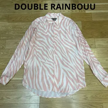 DOUBLE RAINBOUU 셔츠 M 사이즈 긴팔
