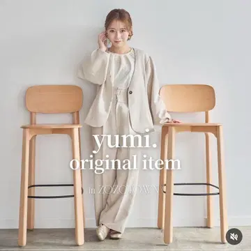 새상품 L 화이트 ZOZOTOWN 소명 유미 자켓 talbyyumi