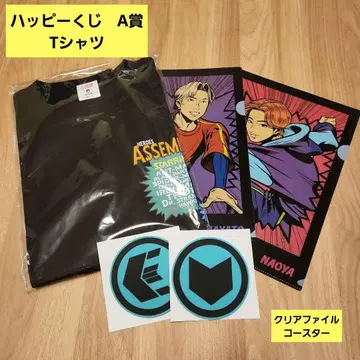 미사용품! Happy 복권 MARVEL MAZZEL 티셔츠 & 굿즈
