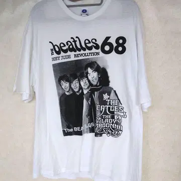 The Beatles 68 티셔츠 XL 화이트
