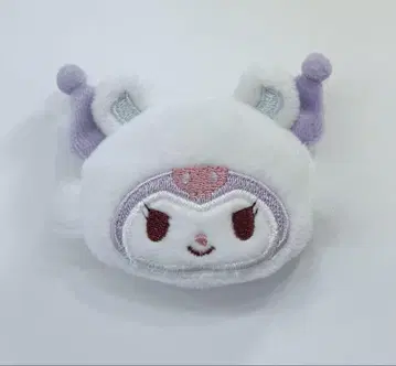 산리오 치이카와 헤어 클립 쿠로미 모몽가
