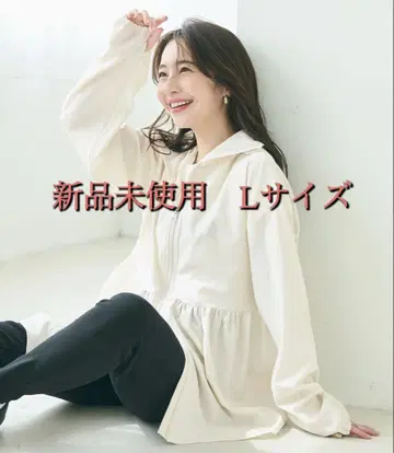 coca UV 차단 티어드 후드티 코카 L 사이즈
