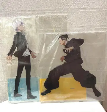 주술회전 대교류전 메가 아크릴 스탠드 고죠 사토루 게토 스구루