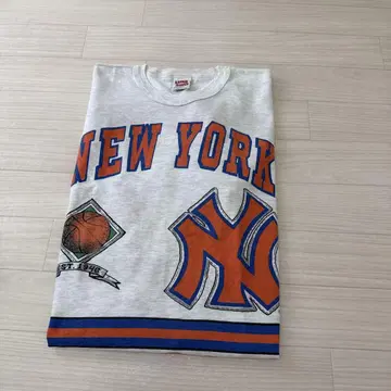 90년대 뉴욕 KNICKS 7부 소매 티셔츠
