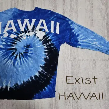 Exist HAWAII 롱 T 컷 티셔츠
