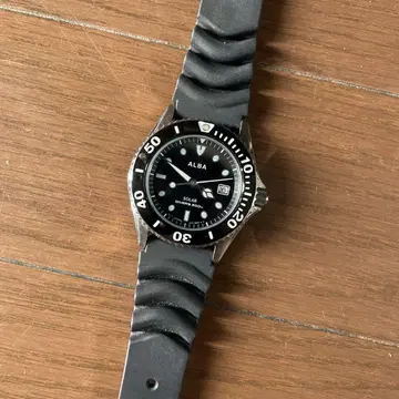 세이코 알바 솔라 손목시계 다이버스 V147-0AN0 AEFD530