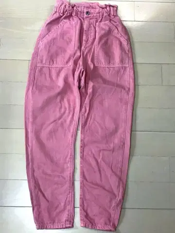 자라 핑크 데님 청바지 바지 여성용