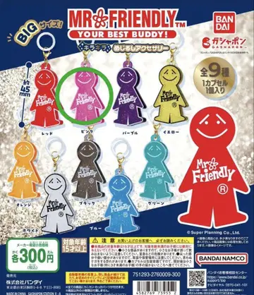 MR.FRIENDLY 미스터 프렌들리 반짝반짝 메지루시 액세서리