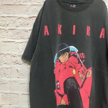 아키라 빈티지풍 티셔츠 워시 가공 AKIRA