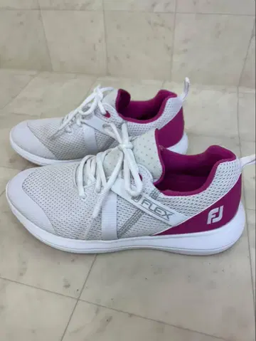 FJ FLEX 여성용 골프화 화이트/핑크