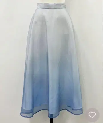 노엘라 그라데이션 롱 스커트 색스